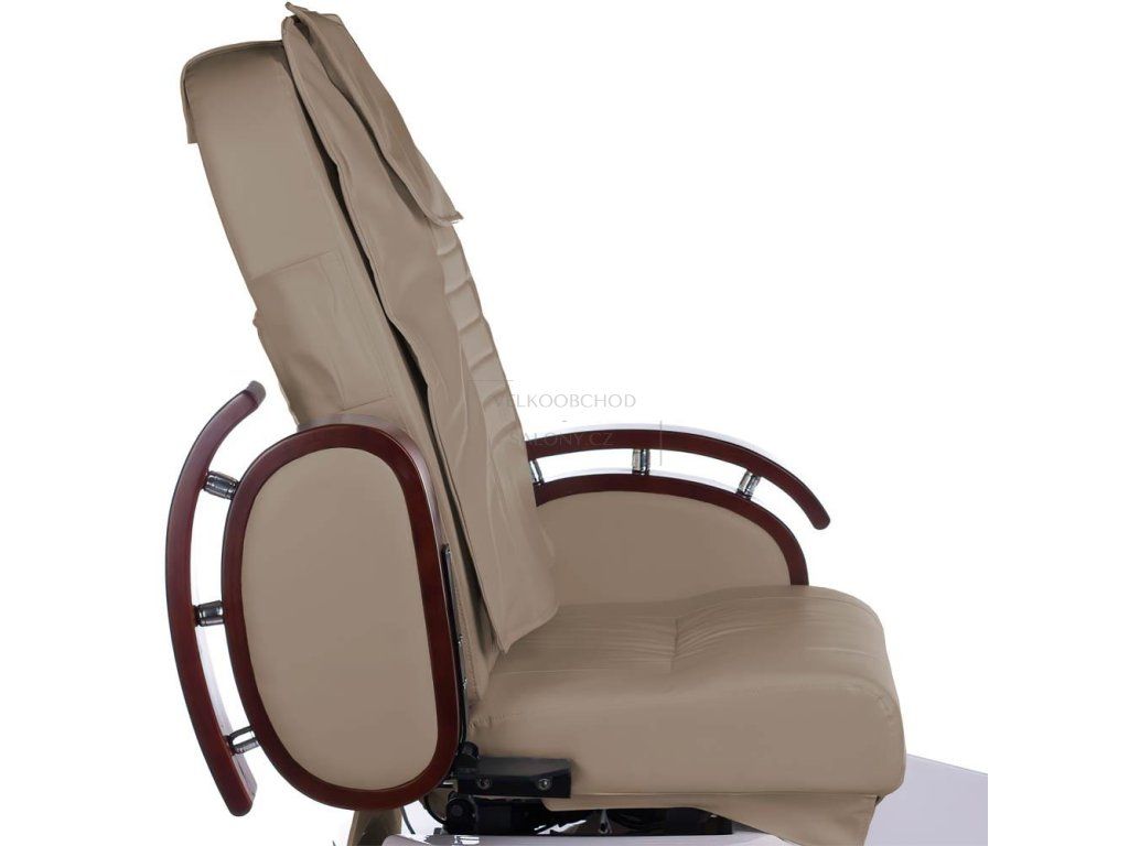 Detail masážního pedikérského křesla BR-2307 Latte